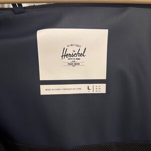 Herschel Supply Company Classic Navy long raincoat